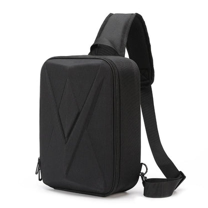 For DJI Neo 2 BKano Smooth Fly Kit Organizer Bag Chest Crossbody Bag, Crossbody Bag(Black)