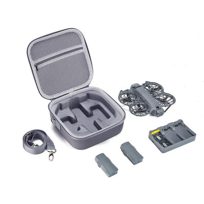 For DJI Neo 2 Host Hard Case Organizer Outdoor Portable Storage Bag, Handbag (Gray)