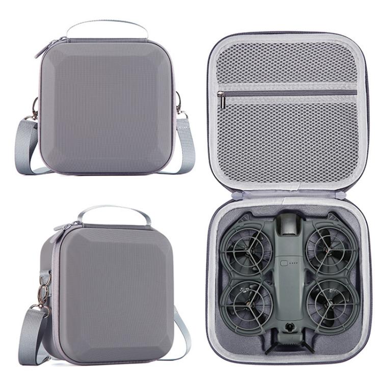 For DJI Neo 2 Host Hard Case Organizer Outdoor Portable Storage Bag, Handbag (Gray)