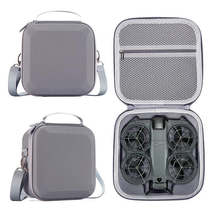 For DJI Neo 2 Host Hard Case Organizer Outdoor Portable Storage Bag, Handbag (Gray)