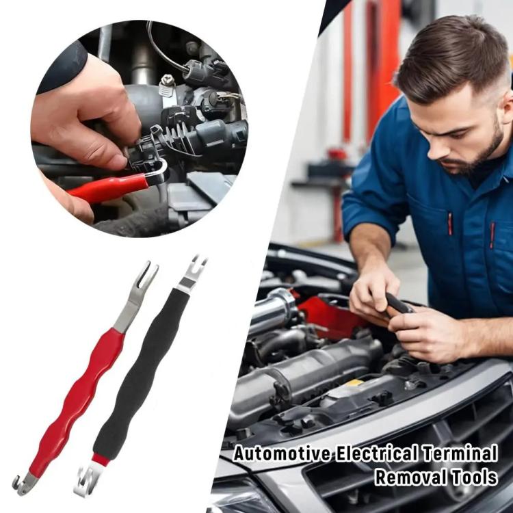 Car Wire Harness Clip Connector Pry Bar Dual-End Power Cut-Off Pry Tool