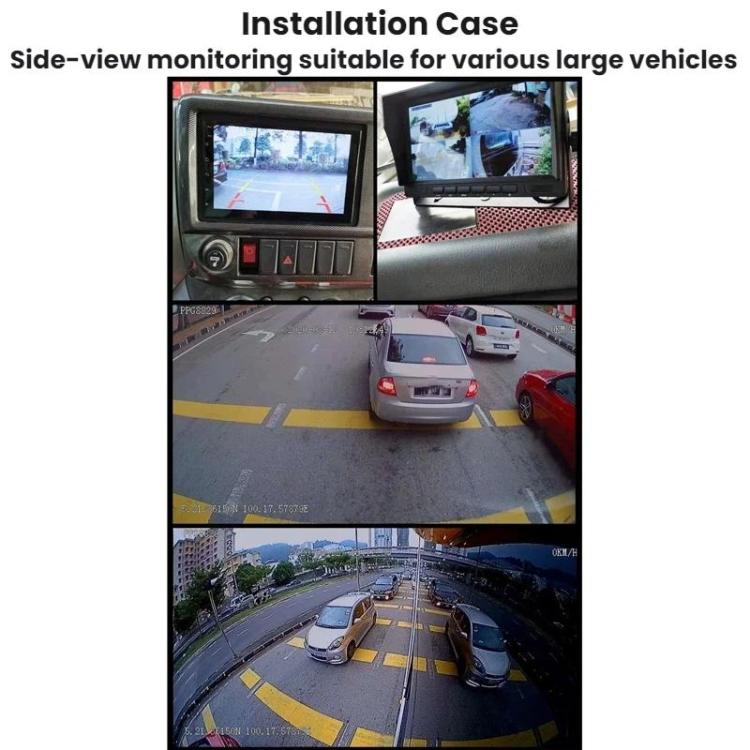 Truck Right Side Blind Spot Waterproof Night Vision HD Reversing Camera, AHD1080P CS7 Starlight, AHD1080P CS12 Starlight, AHD1080P CS13 Starlight, AHD1080P CW3 Starlight Dual Lens, AHD1080P CS11 With Infrared LED, AHD720P CS11 With Infrared LED