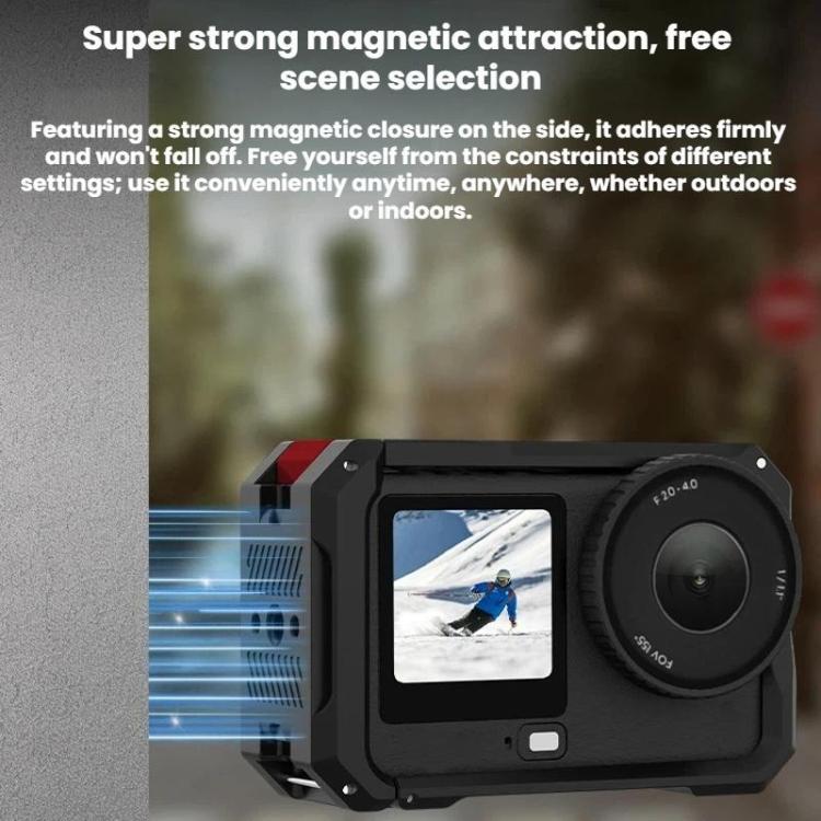 For DJI Osmo Action 6 Flymile Camera Cage Metal Protective Frame Expansion Case, AC6001