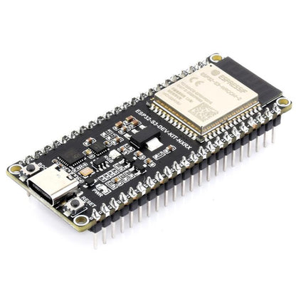 Microcontroller 2.4GHz Wi-Fi Development Board, 240MHz Dual Core Processor, WAVESHARE ESP32-S3-DEV-KIT-N8R8, WAVESHARE ESP32-S3-DEV-KIT-N8R8-M With Pre-soldered Headers, WAVESHARE ESP32-S3-DEV-KIT-N16R8