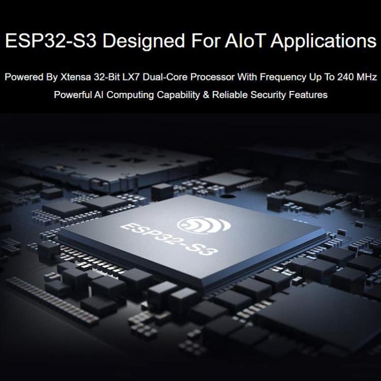 Microcontroller 2.4GHz Wi-Fi Development Board, 240MHz Dual Core Processor, WAVESHARE ESP32-S3-DEV-KIT-N8R8, WAVESHARE ESP32-S3-DEV-KIT-N8R8-M With Pre-soldered Headers, WAVESHARE ESP32-S3-DEV-KIT-N16R8