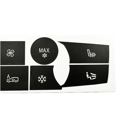 For BMW X5 E70 / X6 E71 10sets Air Conditioner Button Repair Stickers