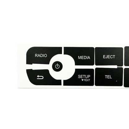 For Renault Megane / Master / Scenic 5sets Radio Button Repair Stickers