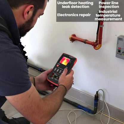 ZT-R01 Handheld HD Infrared Thermal Imaging Multimeter Industrial Power/Floor Heating Thermal Imager, Standard, With Bag