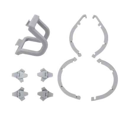 For DJI Neo 2 CQT 9pcs /Set Fuselage Crash Kit, Bumper+Protective Cover+Folding Kickstand, 9pcs /Set