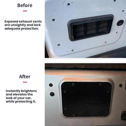 For Jeep Wrangler JK Exhaust Cover Tailgate Trim