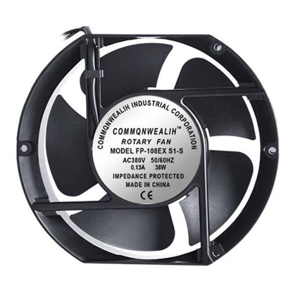FP-108EX-S1-S 38W Axial Flow Fan Industrial AC Charging Pile & Electric Control Box Cooling Fan, 220V, 110V, 380V