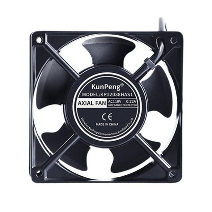 KunPeng KP12038HAS2 12cm Oil-Impregnated Bearing Cooling Fan Industrial AC Fan, 110V, 220V, 380V