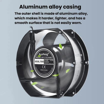 KunPeng 38W 2600r/Min Ball Bearing Cooling Fan Charging Pile Axial Flow Fan, 110V, 220V, 380V