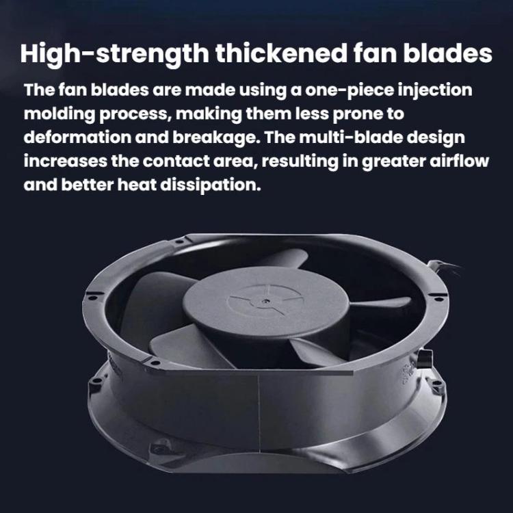 KunPeng 38W 2600r/Min Ball Bearing Cooling Fan Charging Pile Axial Flow Fan, 110V, 220V, 380V