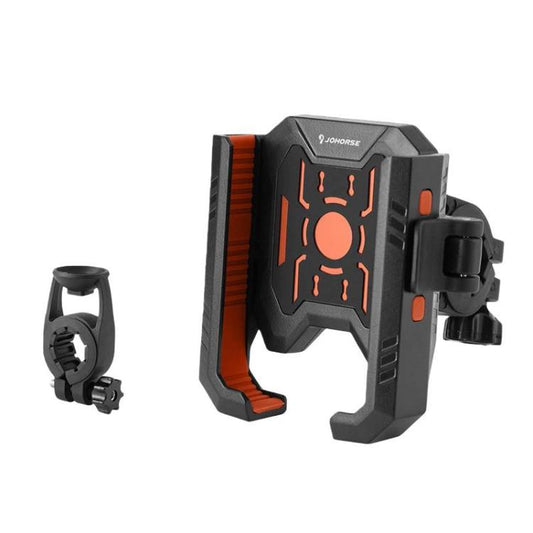 JOHORSE Telescopic Outdoor Phone Holder for Bicycles and Electric Bikes