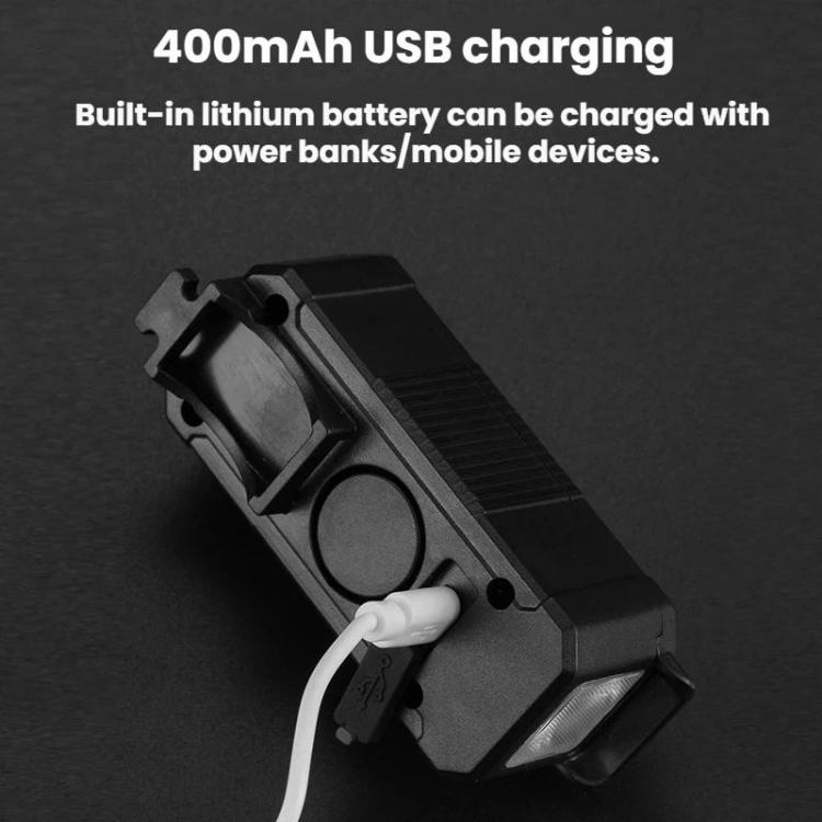 JOHORSE Bicycle Headlight With USB Rechargeable For Cycling Illumination, CB-18055, CB-18055 + Horn