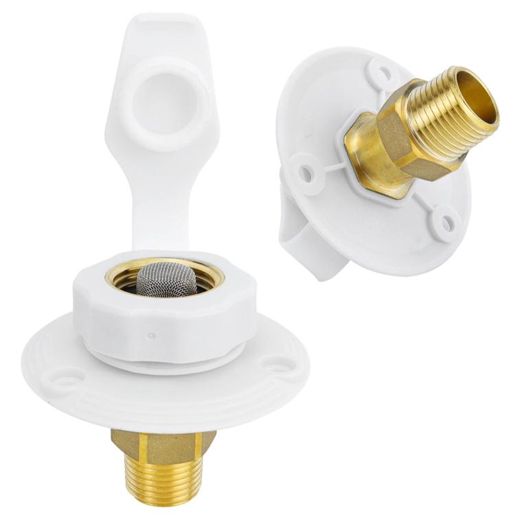Automotive Lead-Free Brass Inlet Water Inlet Connection Check Valve Mounting Kit