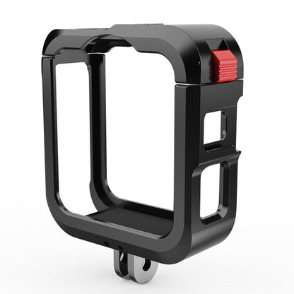 For GoPro MAX2 Aluminum Alloy Cage Kit Protective Frame With Dual Cold Shoe Mounts, Kit A