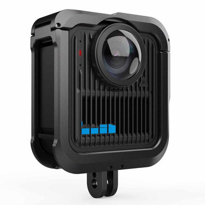 For GoPro MAX2 Aluminum Alloy Cage Kit Protective Frame With Dual Cold Shoe Mounts, Kit A