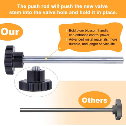 4pcs /Set Valve Stem Installation Removal Tire Repair Tools, A10388-01, A10388-02, A10388-03, A10388-05
