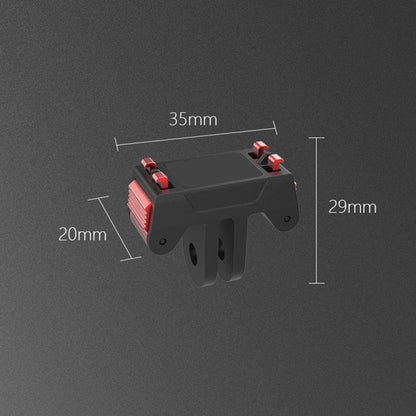 Magnetic Quick-Release Adapter Base for Insta360 X5, Ace Pro 2, Ace Pro, 2-claw Magnetic Adapter