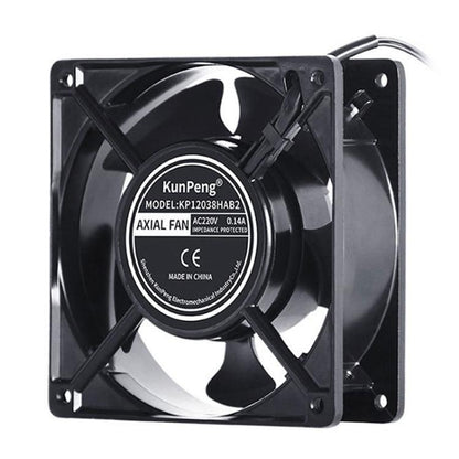 KunPeng 23W 12cm Ball Bearing AC Cooling Fan Industrial Humidifier Fan, 110V, 220V, 380V