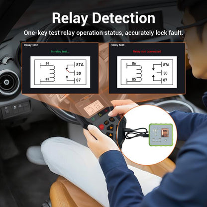 OBD2 Fuel Injector Diagnostic Tool For Automotive Signal Output Fault Diagnosis