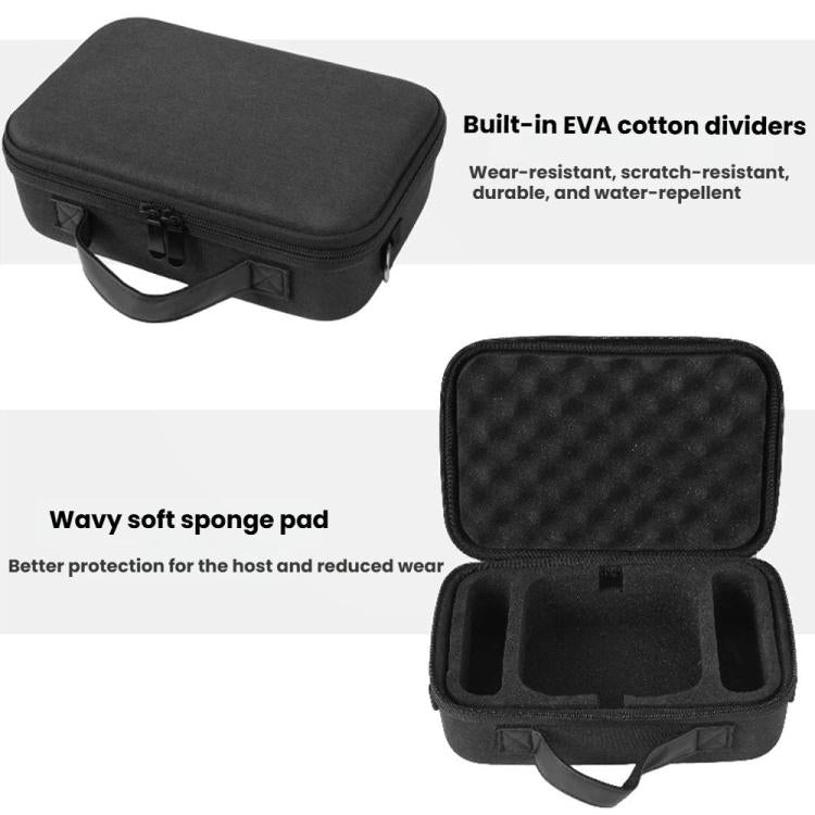 For Mac Mini M4 / M4 Pro 2024 Hard Shell EVA Carrying Case Portable Shoulder Messenger Bag, Shoulder Bag