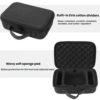 For Mac Mini M4 / M4 Pro 2024 Hard Shell EVA Carrying Case Portable Shoulder Messenger Bag, Shoulder Bag