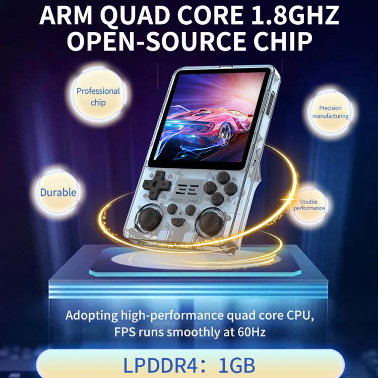 Powkiddy RGB20SX Handheld Game Console 4-Inch IPS Screen With HDMI TV Out, Dual TF Card Slots, Built-In Wi-Fi & Bluetooth, 16+64G, 16+128G