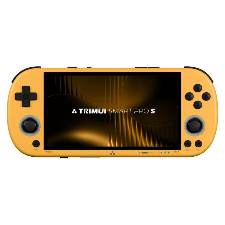 Trimui Smart Pro S Handheld Game Console 4.96-Inch IPS Screen TMR Joystick Allwinner A523 Processor, 64G, 128G, 256G