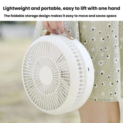 F11 Desktop Telescopic Folding Fan Outdoor Mini Portable Charging Desk Fan, F11