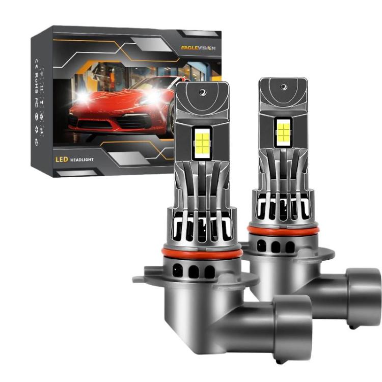 2pcs/Pack 6500K Focused Beam Plug-And-Play Car Headlight With Fan, Z08 H7, Z08 H4, Z08 H11, Z08 9005, Z08 9006