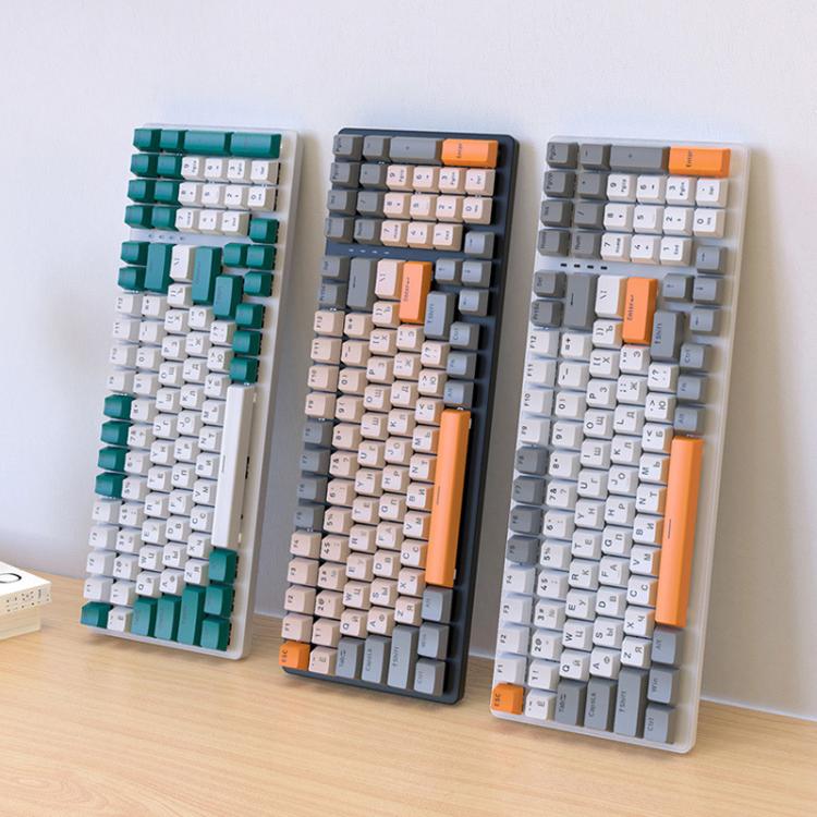 FREE WOLF K3 Russian Mechanical Keyboard 1.5m Wired Gaming Keyboard, Micro-Light Hot-Swap Red Switch, Aqua Green Hot-Swap Blue Switch, Welding Switch Aqua Green Red Switch, Welding Switch Bee Red Switch, Welding Switch Micro-Light Red Switch...