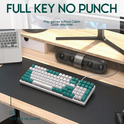 FREE WOLF K3 Russian Mechanical Keyboard 1.5m Wired Gaming Keyboard, Micro-Light Hot-Swap Red Switch, Aqua Green Hot-Swap Blue Switch, Welding Switch Aqua Green Red Switch, Welding Switch Bee Red Switch, Welding Switch Micro-Light Red Switch...