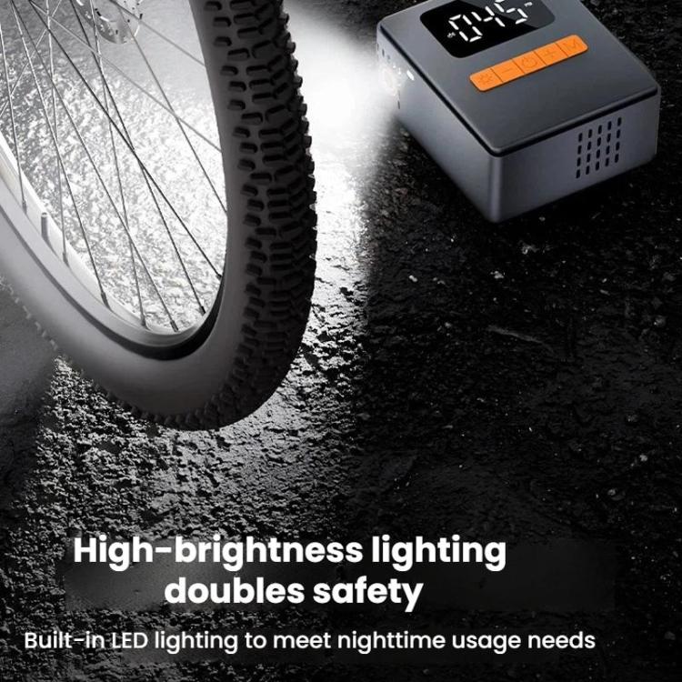 ALW-CQ-16 Automotive Digital Tire Inflator With Pressure Detection Portable Emergency Explosion-Proof Air Pump