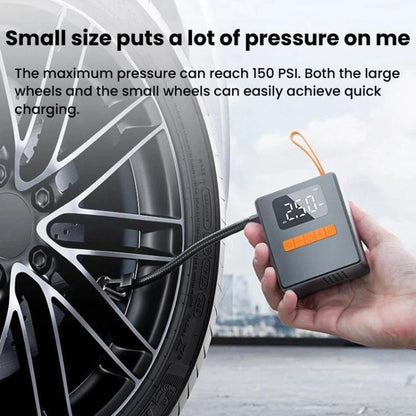 ALW-CQ-16 Automotive Digital Tire Inflator With Pressure Detection Portable Emergency Explosion-Proof Air Pump