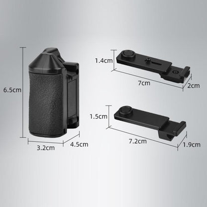 For DJI Osmo Action 3 / 4 / 5 Pro Camera Cage Shutter Grip