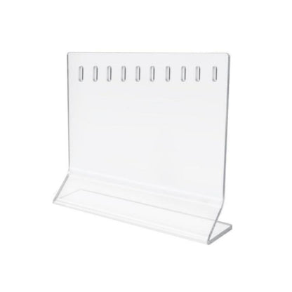 10-Hole Acrylic Fishing Lure Display Stand Lure Accessories Organizer, YX220