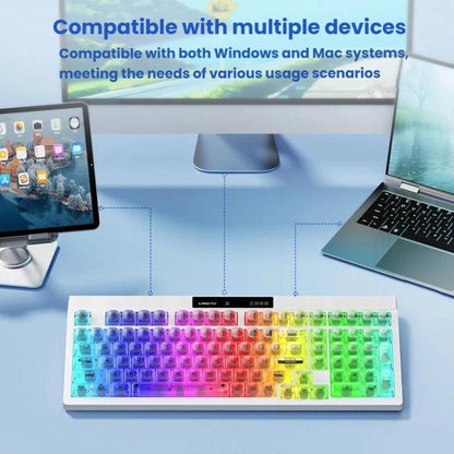 LANGTU L102 Mechanical 1.5m Wired Gaming Keyboard With RGB Light