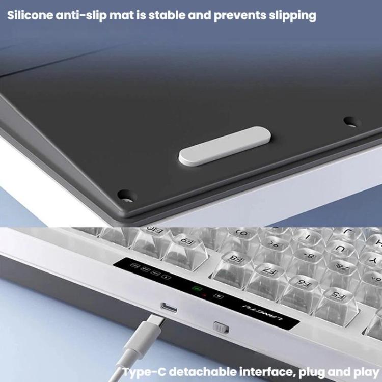 LANGTU L102 Mechanical 1.5m Wired Gaming Keyboard With RGB Light
