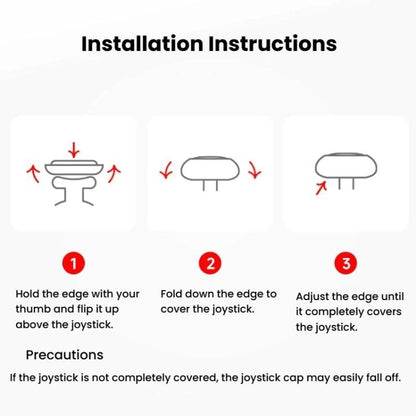 MOBAPAD G20 6pcs/Set Anti-Slip Joystick Caps For Pro2-HD / Huben 2/ Chitu / N1-HD