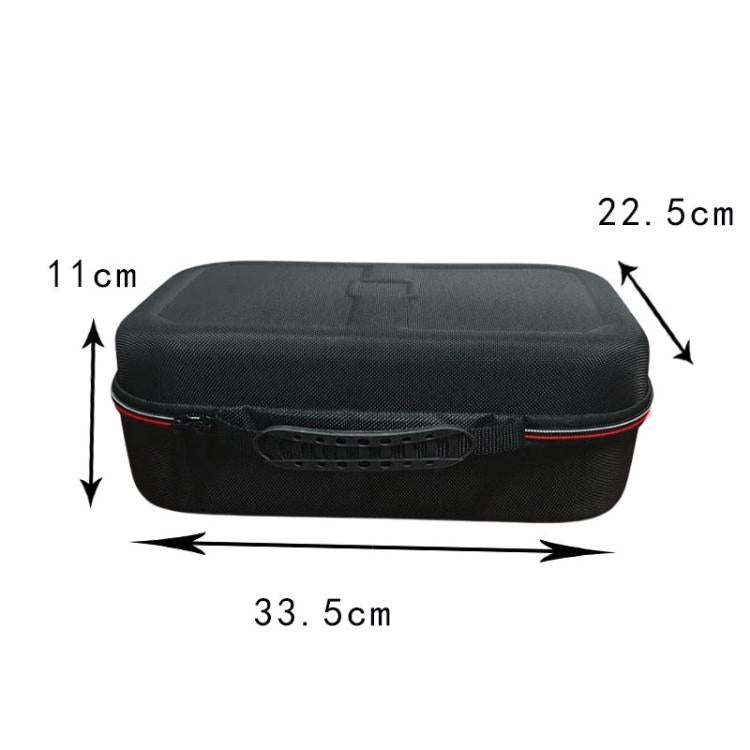 For Nintendo Switch OLED Carrying Case EVA Hard Shell Storage Bag for Full Set Accessories with Shoulder Strap