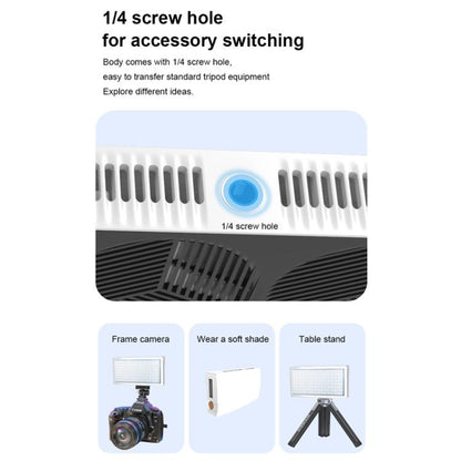 Mamen 25W Full-Color RGB Camera Outdoor Live Streaming Fill Light, 25R