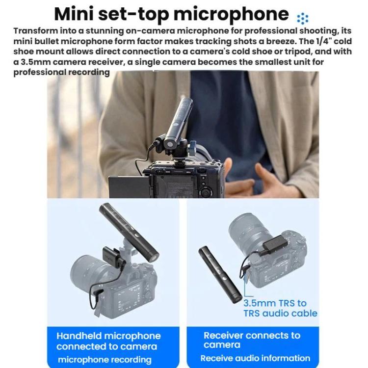 BOYA Magic 4 In 1 Flexible Wireless Lapel Microphone Live Streaming With Noise Reduction Interviews Desktop Mic, 07 Type-C 1 To 1 With Charging Case, 05 Type-C 1 To 2 With Charging Case, 02 3 Receivers+2 Transmitters+Charging Case