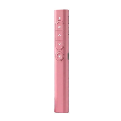 Rechargeable Red Laser Pointer Presentation Remote 100m Wireless Range With Magnetic USB Receiver