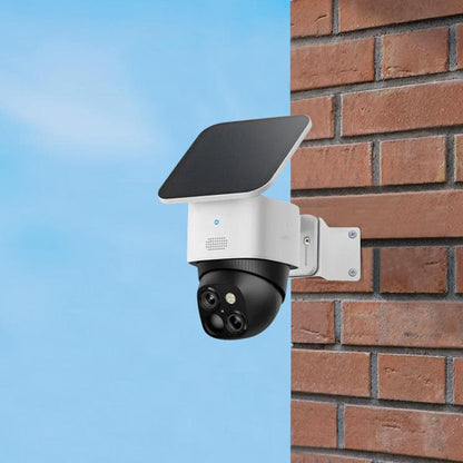 Stainless Steel Security Camera Corner Mount For Eufy SoloCam S340 / Reolink Trackmix / TP-Link Tapo C425 / C500