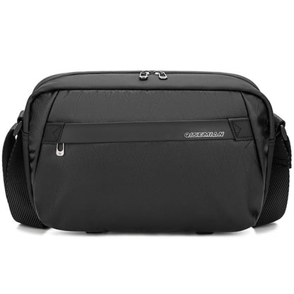 QISEMIAN Men Messenger Camera Bag Water-Resistant DSLR Photography Sling Bag With Removable Dividers & Tripod Mount