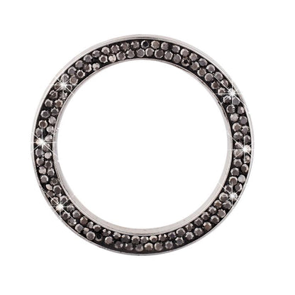 Car One-Touch Start Diamond-Embellished Trim Ring Sticker
