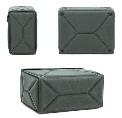 Modular Multi-Purpose Camera Insert Bag Eco-Friendly Protective Case for Mirrorless/DSLR Cameras and Lenses, M Gray, L Gray, M Black, L Black